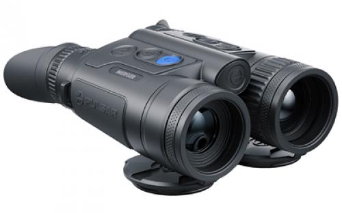 Pulsar Merger LRF XQ35, Laser Range Finder, Thermal Imaging Binocular, 1-12X35MM, Matte Finish, Black PL77483