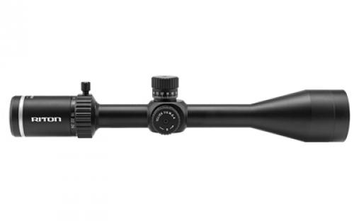 Riton Optics 1 Series CONQUER, Rifle Scope, 6-24X50, 1 Tube, R3 Reticle, Second Focal Plane, Black 1C624AS23