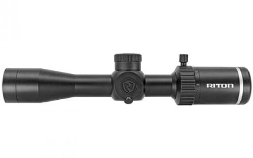 Riton Optics 1 Series PRIMAL V2, Rifle Scope, 3-9X40 , 1" Tube, RHR Reticle, Second Focal Plane, Black 1P39AS2