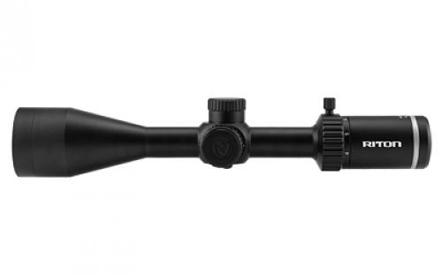 Riton Optics 1 Series PRIMAL, Rifle Scope, 4-12X50 , 1 Tube, RDH Illuminated Reticle, Second Focal Plane, Black 1P412ASI23