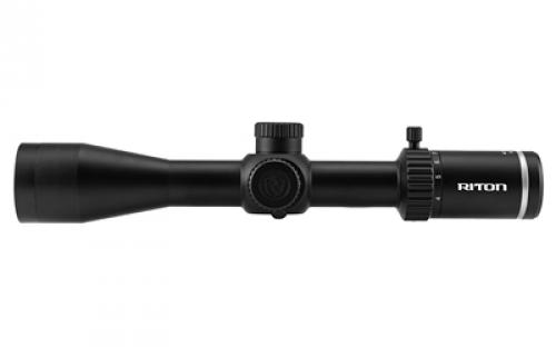 Riton Optics 1 Series PRIMAL, Rifle Scope, 4-16X44 , 1 Tube, RUT Reticle, Second Focal Plane, Black 1P416AS23