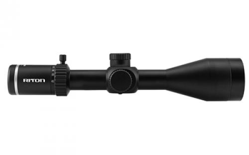 Riton Optics 3 Series Primal, Rifle Scope, 3-12X56mm, 30mm Tube, RDH Illuminated Reticle, Second Focal Plane, Black 3P312ASI23