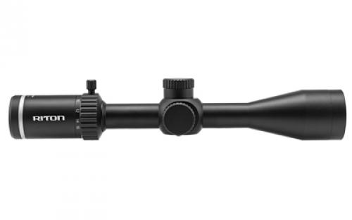 Riton Optics 3 Series Primal, Rifle Scope, 4-16X44mm, 30mm Tube, Thick Duplex Illuminated Reticle, Second Focal Plane, Black 3P416ASD23