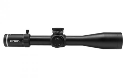 Riton Optics 5 Series Conquer, Rifle Scope, 5-25X56mm, 34mm Main Tube, MOR Illuminated Reticle, First Focal Plane, Black 5C525AFI23