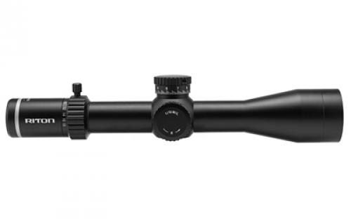 Riton Optics 7 Series Conquer, Rifle Scope, 3-18X50mm, 34mm Main Tube, T3 Illuminated Reticle, First Focal Plane, Black 7C318LFI23