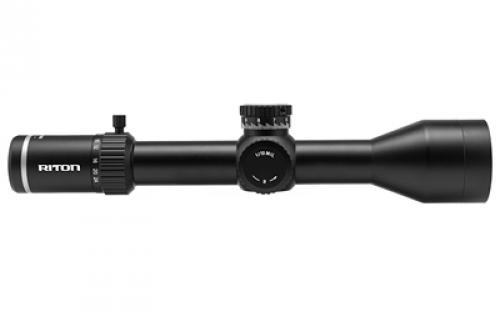 Riton Optics 7 Series Conquer, Rifle Scope, 3-24X56mm, 34mm Main Tube, ODEN Illuminated Reticle, First Focal Plane, Black 7C324LFI23