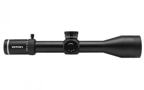 Riton Optics 7 Series Conquer, Rifle Scope, 4-32X56mm, 34mm Main Tube, MOR Illuminated Reticle, First Focal Plane, Black 7C432AFI23