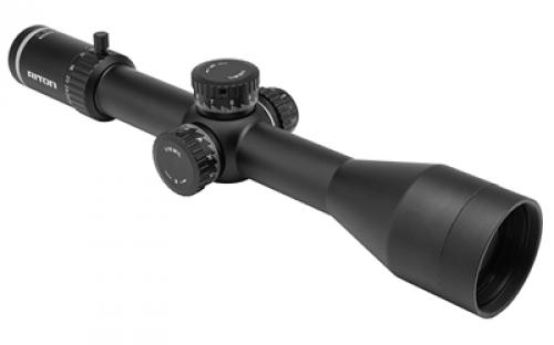 Riton Optics 7 Series Conquer, Rifle Scope, 4-32X56mm, 34mm Main Tube, MOR Illuminated Reticle, First Focal Plane, Black 7C432AFI23