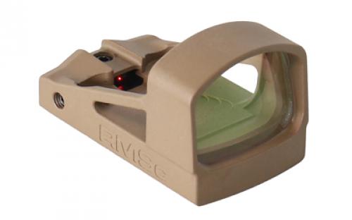 Shield Sights RMSc, Glass Edition, Red Dot Sight, Non Magnified, Fits RMSc Footprint, 4MOA, Flat Dark Earth RMSC-4MOA-GLASS-FDE