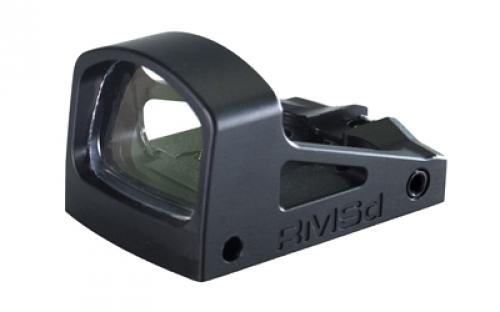 Shield Sights Reflex Mini Sight, Red Dot Sight, Non Magnified, Fits RMS Footprint, 4MOA Dot, Black RMSD-4MOA-POLY