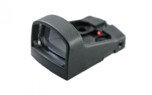 Shield Sights SHIELD Mini Sight, Glass Edition, Red Dot Sight, Non Magnified, SMS Footprint, 2 MOA, Black SMS-2MOA-POLY