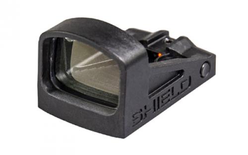 Shield Sights SHIELD Mini Sight 2.0, Glass Edition, Red Dot Sight, Non Magnified, Fits SMS Footprint, 4MOA Dot, Black SMS2-4MOA-GLASS