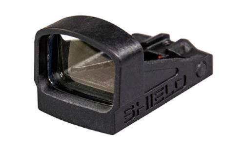 Shield Sights SHIELD Mini Sight, Compact, Red Dot Sight, Non Magnified, Fits SMSc Footprint, 4MOA Dot, Black SMSC-4MOA-POLY