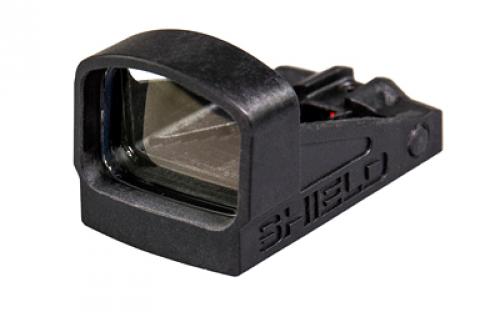 Shield Sights SHIELD Mini Sight, Compact, Red Dot Sight, Non Magnified, Fits SMSc Footprint, 8MOA Dot, Black SMSC-8MOA-POLY