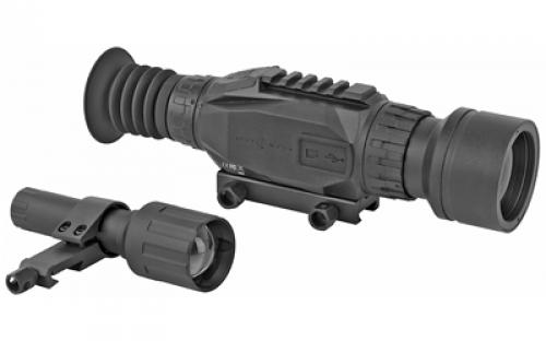 Sightmark Wraith HD 4-32x50, Day or Night Vision Riflescope, Black, Multiple Reticles, Removable IR Illuminator, Fits Picatinny Rail SM18011