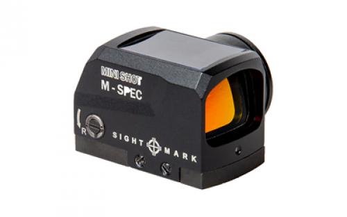 Sightmark Sightmark MiniShot M-Spec M3 Solar, RMR-C Footprint, Red Dot Sight, 3 MOA, Matte Finish, Black SM26050