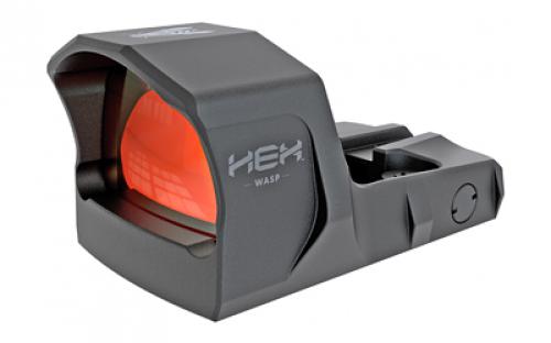 Springfield HEX Wasp, Reflex Sight, 3.5 MOA Red Dot, Black Anodized Finish, 0.5 MOA Adjustments, Fits Springfield Micro/Shield RMSc Mounting Pattern GE5077-MIC-RET