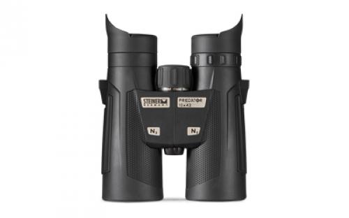 Steiner Predator, Binocular, 10X, 42mm Objectives, Matte Finish, Black, Neck strap, Carry case, Matte 2059