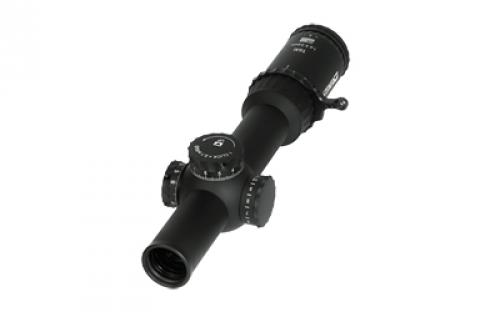 Steiner T6Xi, Rifle Scope, 1-6X, 24mm Objective, 30mm Tube Diameter, KC-1 Reticle, 1/4 MOA, First Focal Plane, Matte Finish, Black 5103