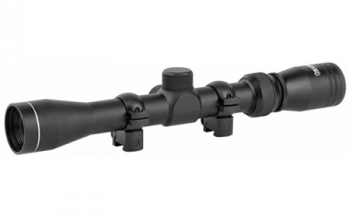 Tasco 22 Mag Rimfire Rifle Scope, 3-9X32mm, 1, 30/30 Reticle, Includes Rings, Matte Black Finish MAG39X32D