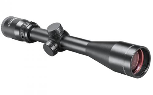 Tasco World Class, Rifle Scope, 4-12X40MM, Duplex Reticle, Second Focal Plane, 1" Main Tube, Matte Finish, Black, Includes Weaver Style Rings TWC41240
