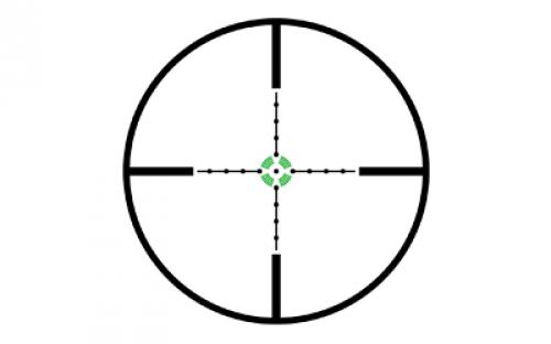Truglo TRU-BRITE 30, Rifle Scope, 1-6X24mm, 30mm, Power Ring Duplex Mil-Dot Illuminated Reticle, 1/2MOA, Matte Finish, Includes 1 Piece Base, 2 Pre-Calibrated BDC Turrets in .223 (55 Grain) and .308 (168 Grain), and Throw Lever TG-TG8516TL
