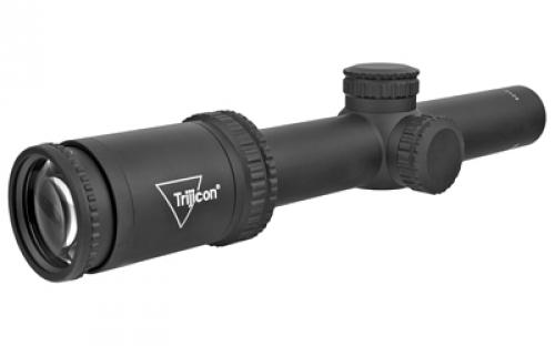 Trijicon Ascent 1-4x24mm Riflescope BDC Target Holds, 30mm Tube, Matte Black, Capped Adjusters AT424-C-2800001