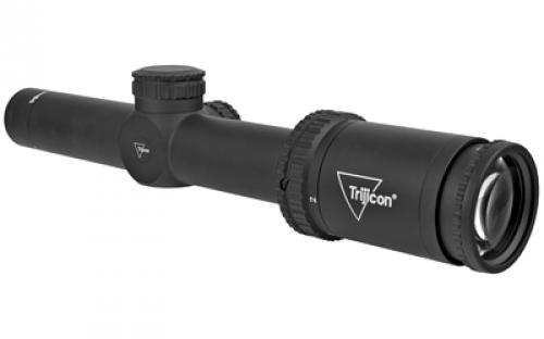 Trijicon Ascent 1-4x24mm Riflescope BDC Target Holds, 30mm Tube, Matte Black, Capped Adjusters AT424-C-2800001