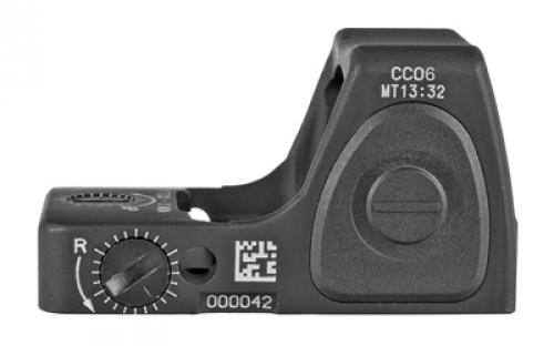 Trijicon RMRcc (Concealed Carry), Micro Reflex Sight, 13mm Objective Lens, 3.25 MOA Red Dot, Matte Finish, Black CC06-C-3100001