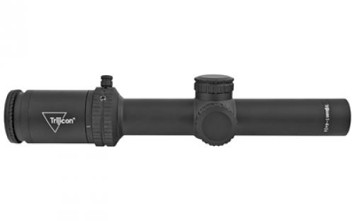 Trijicon Credo 1-4x24mm Second Focal Plane Riflescope with Red BDC Segmented Circle .223 / 55gr, 30mm Tube, Matte Black, Low Capped Adjusters CR424-C-2900013