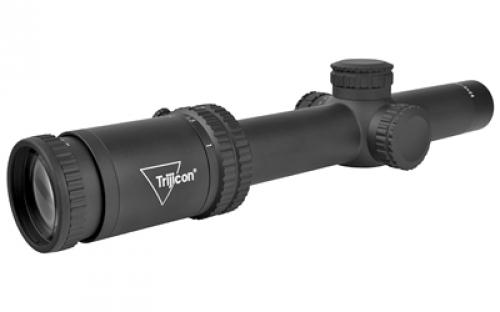 Trijicon Credo 1-6x24mm Second Focal Plane Riflescope with Red BDC Segmented Circle .223 / 55gr, 30mm Tube, Matte Black, Low Capped Adjusters CR624-C-2900015