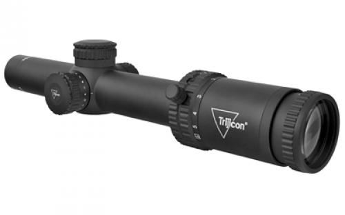 Trijicon Credo 1-6x24mm Second Focal Plane Riflescope with Red BDC Segmented Circle .223 / 55gr, 30mm Tube, Matte Black, Low Capped Adjusters CR624-C-2900015