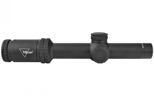 Trijicon Credo 1-6x24mm Second Focal Plane Riflescope with Red BDC Segmented Circle .223 / 55gr, 30mm Tube, Matte Black, Low Capped Adjusters CR624-C-2900015