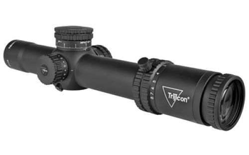 Trijicon Credo 1-8x28mm First Focal Plane Riflescope with Red/Green MRAD Segmented Circle, 34mm Tube, Matte Black, Exposed Locking Adjusters, BLEM (Package Damaged) CR828-C-2900032