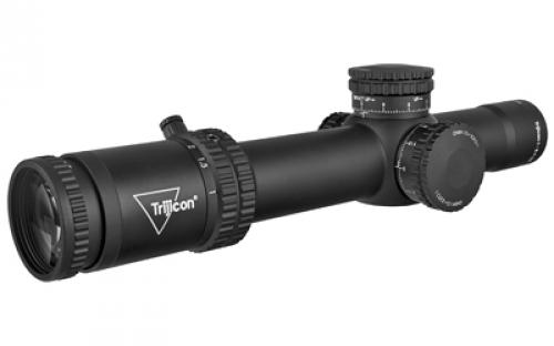 Trijicon Credo 1-8x28mm First Focal Plane Riflescope with Red/Green MRAD Segmented Circle, 34mm Tube, Matte Black, Exposed Locking Adjusters CR828-C-2900032
