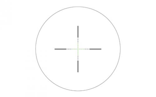 Trijicon Credo 3-9x40mm Second Focal Plane Riflescope with Green MIL-Square, 1 in. Tube, Matte Black, Low Capped Adjusters CR940-C-2900042