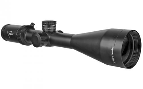 Trijicon Credo HX 2.5-10x56mm Second Focal Plane Riflescope with Green MOA Precision Hunter, 30mm Tube, Satin Black, Exposed Elevation Adjuster with Return to Zero Feature CRHX1056-C-2900028