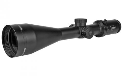Trijicon Credo HX 2.5-10x56mm Second Focal Plane Riflescope with Green Standard Duplex, 30mm Tube, Satin Black, Low Capped Adjusters CRHX1056-C-2900030