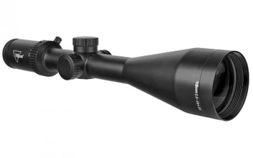 Trijicon Credo HX 2.5-10x56mm Second Focal Plane Riflescope with Green Standard Duplex, 30mm Tube, Satin Black, Low Capped Adjusters CRHX1056-C-2900030