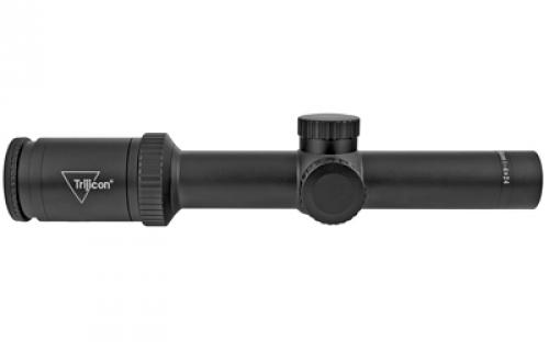 Trijicon Huron 1-4x24mm Riflescope BDC Hunter Holds, 30mm Tube, Satin Black, Capped Adjusters HR424-C-2700001