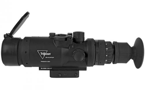 Trijicon Electro Optics IR Hunter-35-2, Type 2, Thermal Weapon Sight, 1.75X Optical Magnification, 1-8X Digital Zoom, 1.75-14X Combined Magnification, 35mm Objective Lens, Simple/Complex/Ballistic Reticles (MRAD Crosshair, MOA Crosshair, .223 BDC, .308 BDC, 300BLK BDC), 640X480 Sensor Resolution, 27mm Eye Relief, 30Hz/60Hz Frame Rate, Black, Hard Case Included HUNTER-35-2