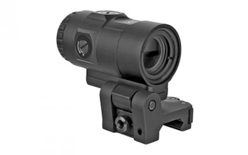 Trijicon MRO HD Magnifier, Black, 3X Magnifier With Adjustable Height Quick Release, Flip to Side Mount MAG-C-2600001