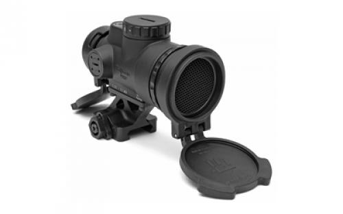 Trijicon MRO Patrol Red Dot, 1X25mm, 2 MOA, With Lower 1/3rd Co-Witness Mount, Includes ARD and Flip Caps, Matte Finish MRO-C-2200018