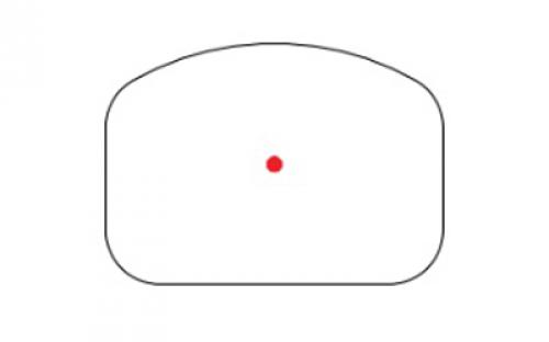 Trijicon RCR, Closed Emitter Reflex Sight, 3.25 MOA Red Dot, Matte Finish, Black, Top Load Battery RCR1-C-3300001