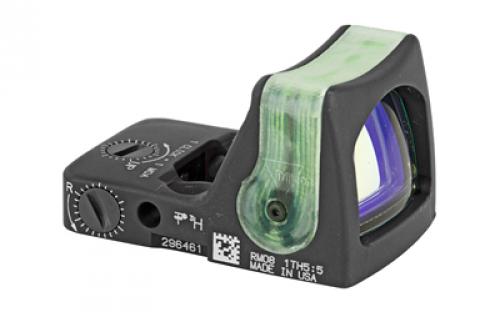 Trijicon RMR, Red Dot, Black, 12.9MOA, Green Triangle RM08G