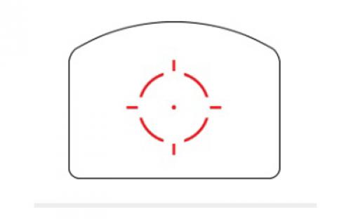 Trijicon RMR HD, Reflex Sight, 55 MOA Segmented Ring w/1 MOA Dot, Matte Finish, Black, Forward Facing Light Sensor RMHD1-C-3200001