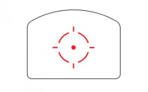 Trijicon RMR HD, Reflex Sight, 55 MOA Segmented Ring w/3.25 MOA Dot, Matte Finish, Black, Forward Facing Light Sensor RMHD1-C-3200002