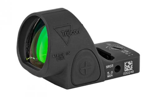 Trijicon SRO (Specialized Reflex Optic), 5 MOA, Adjustable LED, Matte Black Finish SRO3-C-2500003