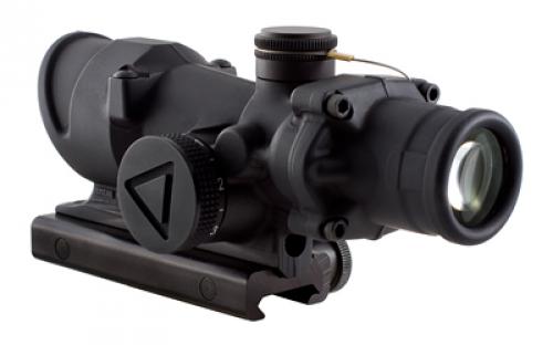 Trijicon ACOG Rifle Scope, 4X32 LED, Red Crosshair .223 Ballistic Reticle, Includes TA51 Flat Top Adapter, Matte Finish TA02