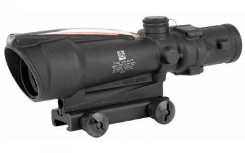 Trijicon ACOG Rifle Scope, 3.5X35, Red Horseshoe Reticle .223, With TA51 Mount, Matte Finish TA11H